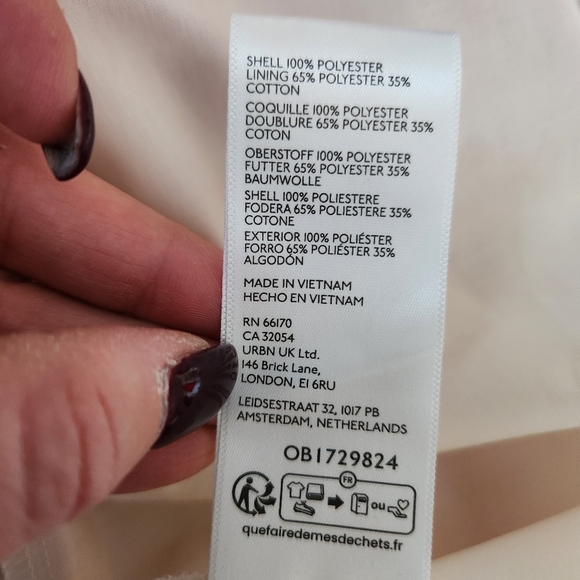 Free People Sweet Serenade Mini Dress Bubblegum Combo Pink Women's Size Medium - Picture 12 of 15